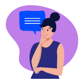 Une femme tient un sablier géant dans ses mains